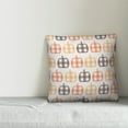 thumbnail image 3 of Creative Products Plaid Pumpkin Pattern 16x16 Spun Poly Pillow, 3 of 3
