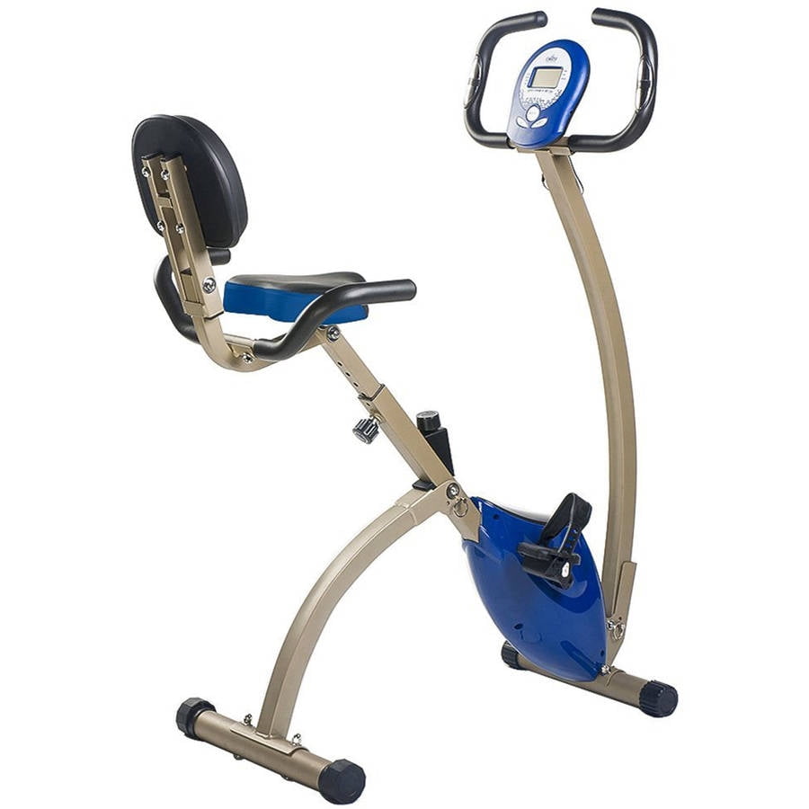 merax folding exercise bike