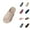 Beige, variant on Cozy Fuzzy Slippers for Women Non Slip Winter Home Slides Foreign Trade Corduroy One Word Opening Open Toe Slippers Adult Men And Women Couple Indoor Slippers