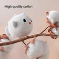 thumbnail image 2 of Muñecas Juguetes para colgar para bebés Tumama Cuna Juguete para colgar móvil con actividad de espejo para el tiempo de la panza Cochecito de animales de peluche Juguete para bebés para bebés recién n tumama Muñecas, 2 of 7