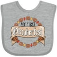 thumbnail image 3 of Inktastic My First Oktoberfest Boys or Girls Baby Bib, 3 of 4