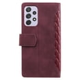 thumbnail image 4 of Mantto for Samsung A23 4G, PU Leather Crossbody Case Purse Zipper Pocket Folio Card Slots Wallet Kickstand Phone Case with Shoulder Strap & Wrist Strap For Samsung Galaxy A23 4G,
Winered, 4 of 13