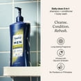 thumbnail image 2 of Suave Men Citrus Rush 3-in-1 Shampoo, Conditioner & Body Wash with Glycerin & Keratin, 28 OZ, 2 of 9