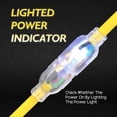 thumbnail image 3 of 10 AWG Gauge 12 Inch RV Generator Adapter Extension Cord, 3 of 6