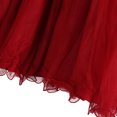 thumbnail image 6 of Richie House Little Girls Red Lace Collar Matching Tulle Dress 3, 6 of 7