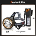 thumbnail image 5 of Hunting Friends LED Coon Huning Light High Lumen Headlight,Super Bright Rechargeable&Waterproof Head Lamp Searchlight for Hunting Fishing, 5 of 7