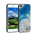 thumbnail image 1 of Compatible with iPhone SE 2020 Phone Case, Blue-Marble-78 Case Silicone Protective for Teen Girl Boy Case for iPhone SE 2020, 1 of 1