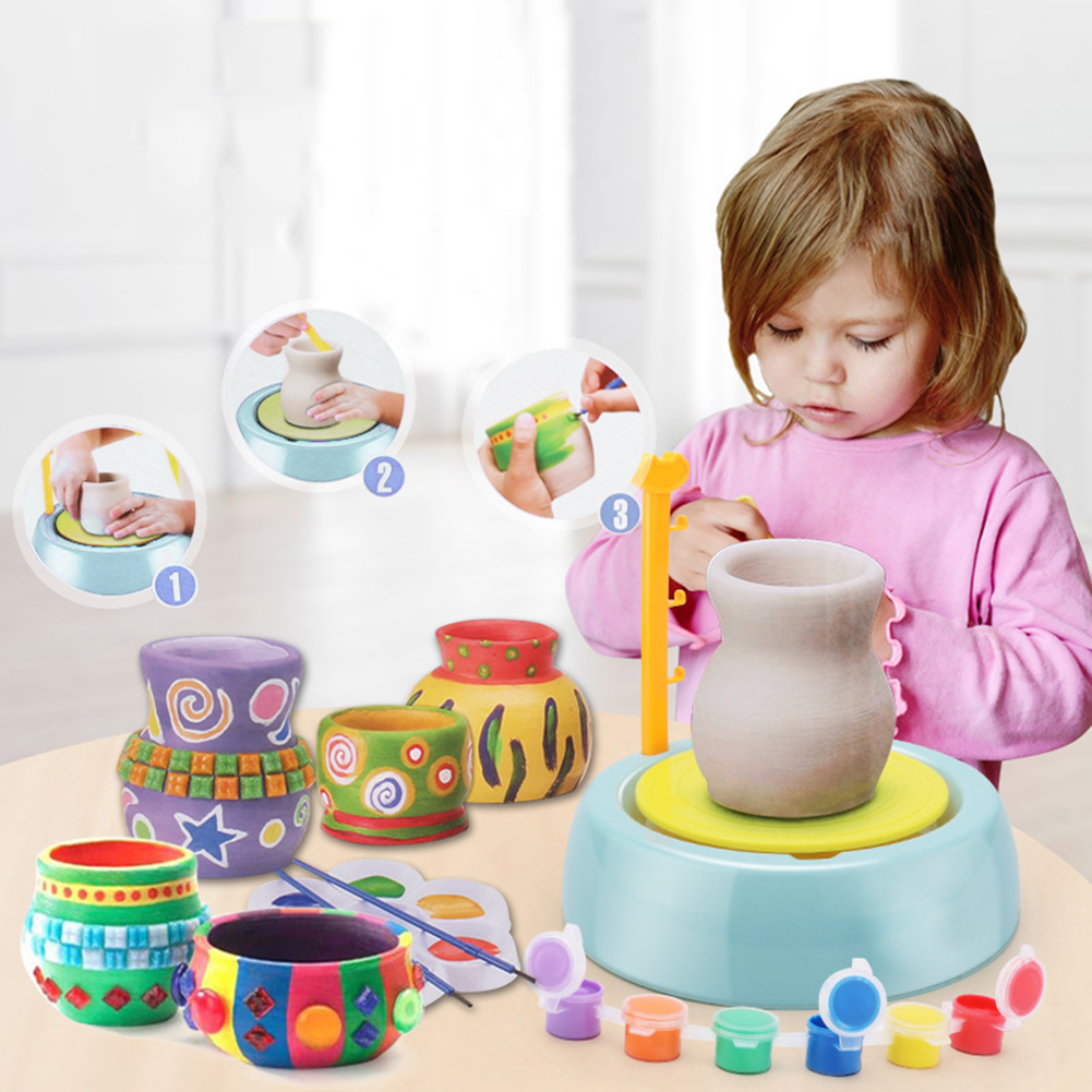 Akoyovwerve Pottery Wheel Toys Kit Clay Pottery Wheel ...