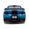 thumbnail image 6 of 2024 Ford Shelby Mustang Super Snake Grabber Blue Metallic with Black Stripes 1/18 Diecast Model Car by Solido, 6 of 6