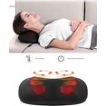 thumbnail image 4 of Cojín de masaje Shiatsu para cuello, hombros, espalda, cintura, cojín de masaje con calefacción, con función de calor y masaje de amasado giratorio 3D, relajación en el hogar y la oficina esquí esquí Gafas de esquí, 4 of 5