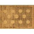 thumbnail image 1 of Ahgly Company Indoor Rectangle Oriental Brown Modern Area Rugs, 2' x 5', 1 of 4