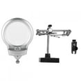 thumbnail image 1 of Magnifying Glass Helping Jewelry Magnifier Antique Jewelry Steel Magnifier 5X Magnifying Glass With LED Light And Clip, 1 of 8