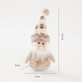 thumbnail image 4 of CAMIALA Christmas Gifts for Kids Clearance,2024 Newly Cute Knitted Plush Santa Claus Doll,Christmas decorations indoor for Boys and Girls Xmas Decorations Home Office Car Ornament, 4 of 4