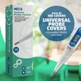 thumbnail image 2 of MEDca Thermometer Pack of 100 Universal Disposable Probe Cover Box, 2 of 10