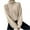Khaki sweater for Women, variant on HAPIMO Women's Long Sleeve Sweater Casual Turtleneck Chunky Knit Loose Fit Oversized Pullover Winter Solid Jumper Tops Teen Girls Clothes Black M