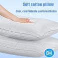 thumbnail image 2 of Kuyami Pillow, The Kuyami Pillows, Soft Gusseted Pillow for Back, Gusseted Design for Back, Stomach & Side Sleepers, Luxury Plush Soft Bed Pillows for Home & Hotel, 2 of 7