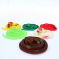 thumbnail image 1 of BeesClover 75cm Simulation Rubber Snake Tricky Toy Rubber Round Head Snake Novelty Toy For Halloween(random Color), 1 of 8