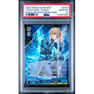 Weiss Schwarz RWBY Blake Belladonna Rainbow Signature Graded Card