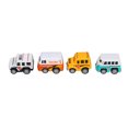 thumbnail image 3 of Tire Hacia Atrás Del Modelo De Coche, Mini Kit De Coche De Dibujos Animados Exquisito De Función Real Realista Para Niños Cergrey Cartoon Bus Car, 3 of 8