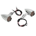 thumbnail image 2 of Luz indicadora LED, estilo bala retro para motocicleta, luz de dirección para motocicleta, luz indicadora para motocicleta, eficiencia óptima, 2 of 9