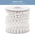 thumbnail image 3 of Bead Chain Beads Strands Funzies Decoration for Home Elastic Thread Glitter Band Beading White Plastic, 3 of 4