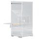 thumbnail image 1 of Comedero Automático Para Jaula De Pájaros, Acrílico Transparente Que Evita Salpicaduras, Alimentador Automático Para Loros, Gran Capacidad, Seguro, Fácil Instalación, Fácil, 1 of 7