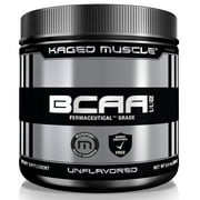 Kaged Muscle BCAA Powder, Unflavored, 6.4 Oz