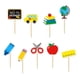thumbnail image 4 of 36 piezas de decoración para tartas de regreso a clases, decoración para tartas, decoración para postres, 4 of 8