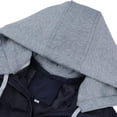 thumbnail image 4 of Chaleco de invierno ligero con capucha para hombre, chaqueta sin mangas, chaleco deportivo, 4 of 7