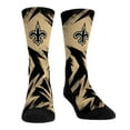 thumbnail image 3 of Unisex Rock Em Socks   New Orleans Saints Gameday Two-Pack Crew Socks Set, 3 of 3