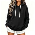 thumbnail image 2 of Hilenly Hoodies for Women Loose Fit Drawstring Pullover Hoodie Pocket Fall Sweatshirts with Hood Cute School Outfits, 2 of 10