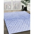 thumbnail image 3 of Ahgly Company Machine Washable Indoor Rectangle Transitional Sky Blue Area Rugs, 5' x 8', 3 of 7