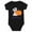 V, variant on KAUOD Baby Boys First Halloween Bodysuits Cute Pumpkin Graphic Short Sleeve Crew Neck Romper New Born Cotton Soft Rompers