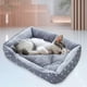 thumbnail image 3 of Cama para mascotas para gatos o perros pequeños, cómoda cama nido de invierno, cama acolchada. Estrella gris L, 3 of 8