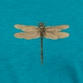thumbnail image 3 of CafePress - Dragonfly Vintage Women's Deluxe T Shirt - Womens Tri-blend T-Shirt, 3 of 4