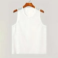 thumbnail image 6 of Men's Breathable Mesh Tank Top Sleeveless See Through Muscle Shirt for Workout Beach Summer Casual Wear, 6 of 7