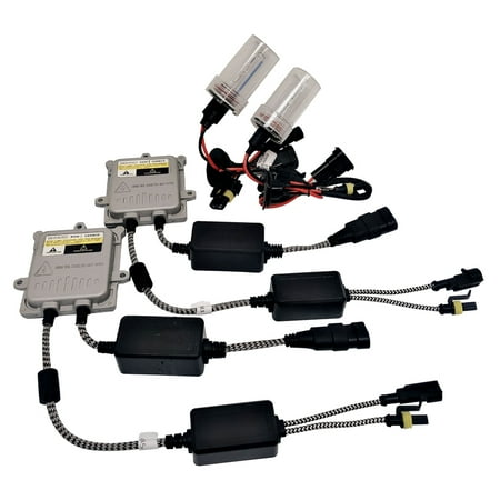 

Dallas 55W AC CANBUS H4 9003 Hi/Lo Beams 4300K HID Xenon Light Kit Error Free w/ Slim Ballasts