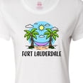 thumbnail image 4 of Inktastic Summer Vacation in Fort Lauderdale Women's T-Shirt, 4 of 5