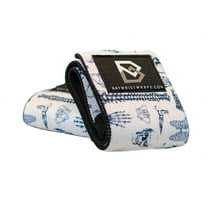 Bay Wrist Wraps Weightlifting Workout Wrist Brace - Adjustable One Size Fits All - Comfort Wrist Wraps for Weightlifting With Thumb Loop, Lifting Wrist Straps (1) One Pair - 18-inch Wrist Wrap