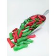 thumbnail image 3 of Old Fashion Chocolate Straws Red and Green 2 pounds chocolate filled straws, 3 of 4