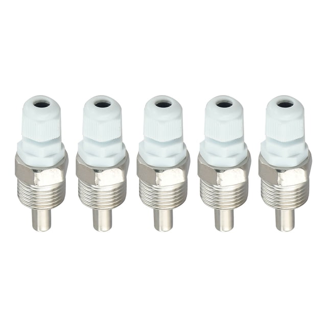 Thermowell G 1/2 Thread Immersion Sleeve Pocket for Temperature Sensor Stainless Steel Material PN40 Max Pressure