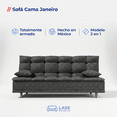 thumbnail image 2 of LASE Muebles Sofá Cama Janeiro Matrimonial Oxford 3 Posiciones, 2 of 4