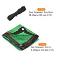 thumbnail image 2 of Uxcell 90% Effect Garden Plant Shade Cloth Mesh Net Grommet Cord 2x1m, 2 of 5