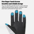 thumbnail image 3 of Guantes de esquí, impermeables, cálidos, 3M Thinsulate, guantes para nieve, pantalla táctil, clima frío976, 3 of 7