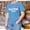 Blue, variant on Cool Graphic Tees For Boys Youth Short Sleeve Birthday Celebration Shirt Printed Casual Top For Kids Fan Short Sleeve Shirt for Boys Tees Kids Tshirts Clothes Summer Tops T-Shirt