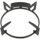 thumbnail image 1 of Iron Stove Rack Heavy Duty Pot Holder for Gas Cooker Kitchen Use Black Heat Resistant Stabilization 1Set, 1 of 4
