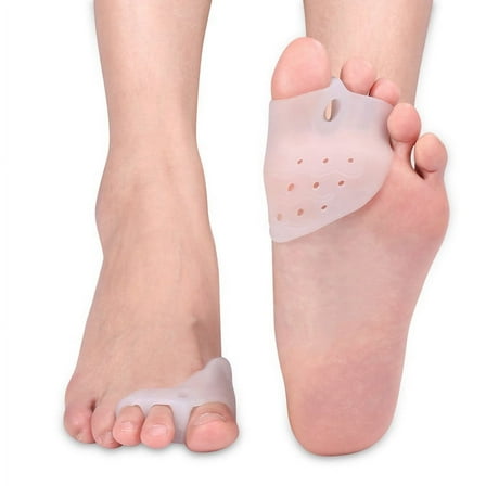 Walfront Gel Toe Separators Hammer Toe Straightener To Provide Cushioning and Relieve Bunion Pain by Toe Separators
