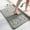 Gray, variant on Fmbmuo Modern Bathroom Rugs Waterproof Rectangle Low Pile Bath Mat 15.74x23.62in 100%Polyester Gray