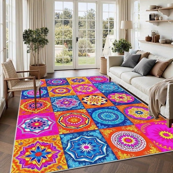 79x118in room carpet dining room carpet big area rug soft area rug vintage area rug