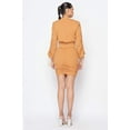 thumbnail image 4 of Ruched Long Sleeve And Skirt Set, 4 of 4